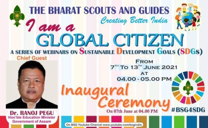 1st Day Of "I AM A GLOBAL CITIZEN" A Series Of Webiners On Sustainable Development Goals