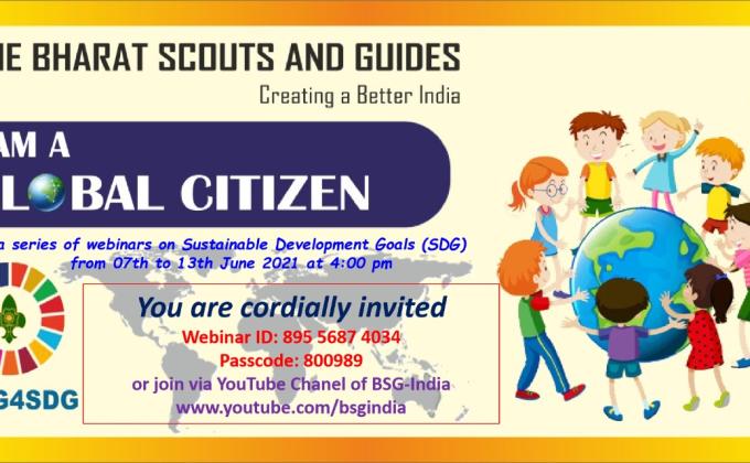 SDG - " I AM A GLOBAL CITIZEN "