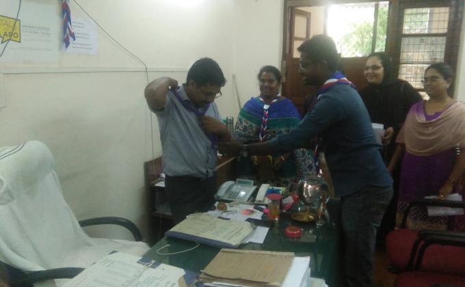 World scout scarf day celebration 2016