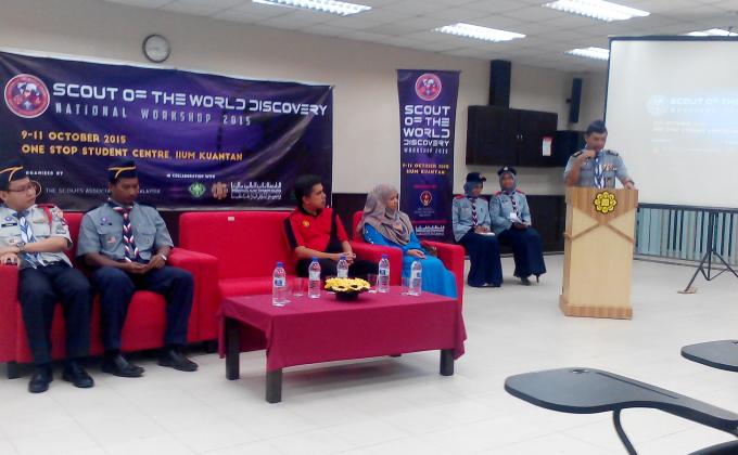 MAJLIS PENUTUP WORLD SCOUT AWARD DISCOVERY WORKSHOP 2015