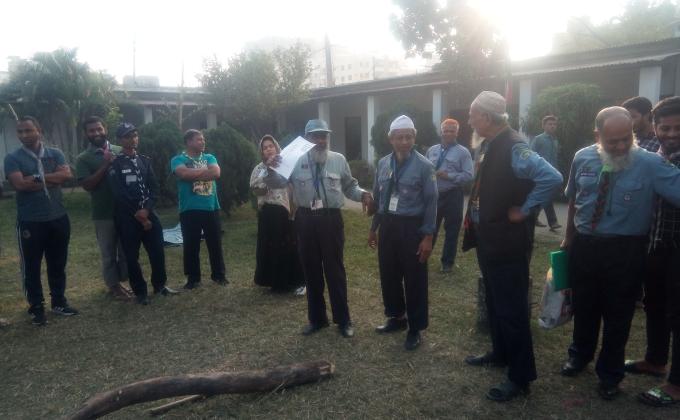 Adult leaders in scouting 