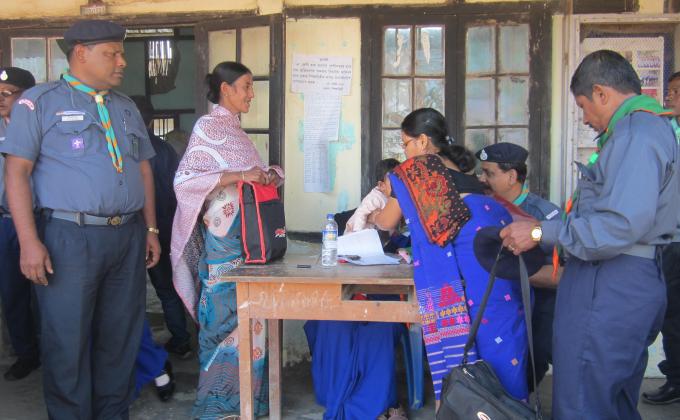 Scout Master Basic Training.