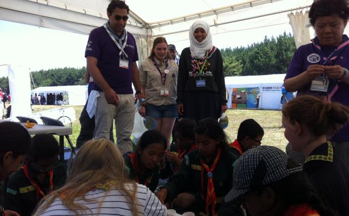 UN Secretary General’s Envoy on Youth and Humans of the Jamboree.