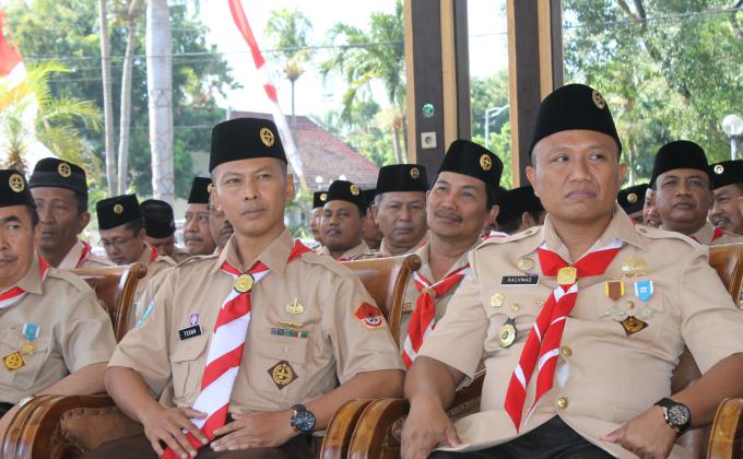 Salam Pramuka.. Apel Besar Peringatan Hari Pramuka ke 54 tahun 2015 '' PRAMUKA GARDA TERDEPAN PELAKU PERUBAHAN DALAM PEMBENTUKAN KARAKTER KAUM MUDA '' Gerakan Pramuka Kwartir Cabang Kabupaten Situbondo  Bertempat di alun - alun kabupaten situbondo