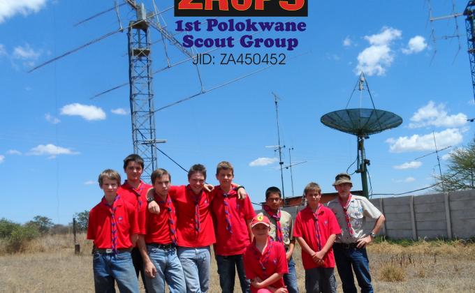 ZR6PS - 1st Polokwane Scouts - Contacts for WAC Award 2m EME