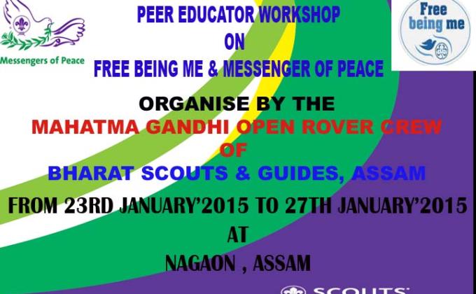 Peer Educators Workshop on Free Being Me and Messenger of Peace