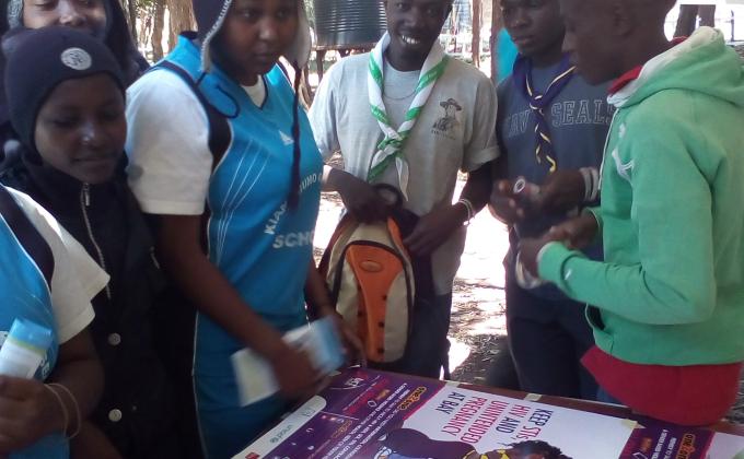 Attending The 2016 Annual Kenya National Scouts Competions