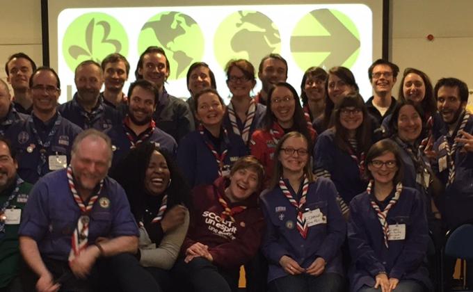 The French catholic scouts' bi-annual International Service meeting took place this weekend.