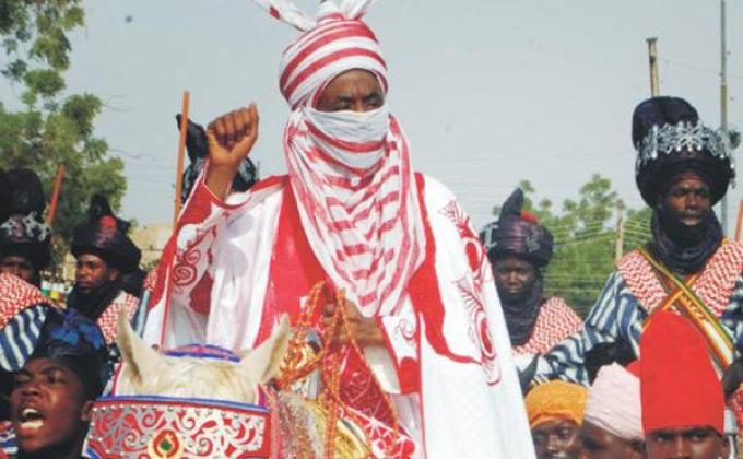 INVESTITURE OF EMIR OF KANO ALHAJI SANUSI LAMIDO SANUSI AS PRESIDENT OF KANO STATE SCOUT COUNCIL
