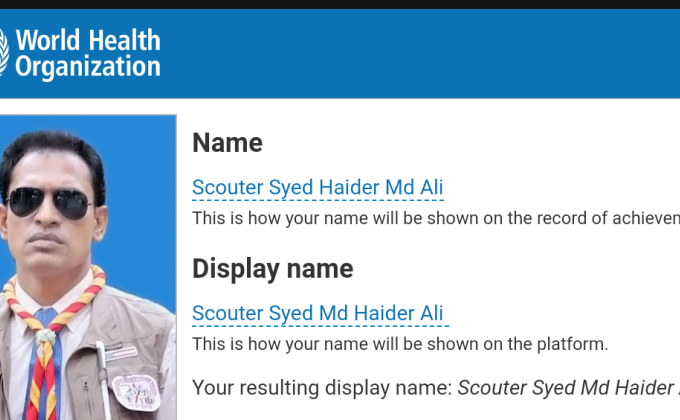Covid 19 ( SARI) Course Completed.