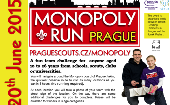 Monopoly Run Challenge Prague