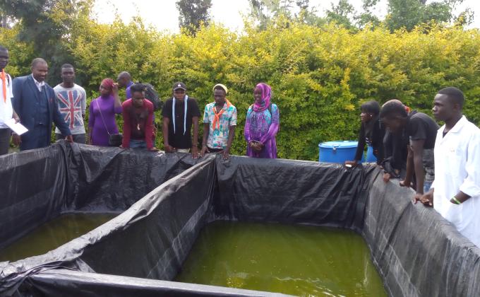 Food for life Project - Visit to Joy Intergrated Fish Farm