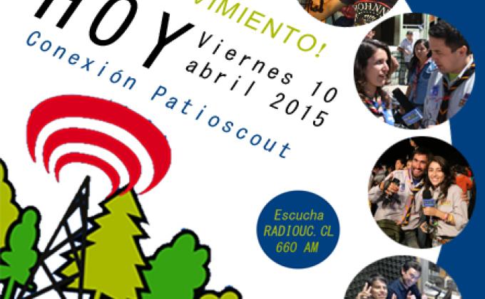 Vuelve Conexión PatioScout en RadioUC, todos los viernes a las 18:00 horas (Chile)