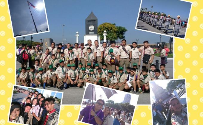 Filipino Scouts actively participated in the 117th Philippine Independence Day flag raising 