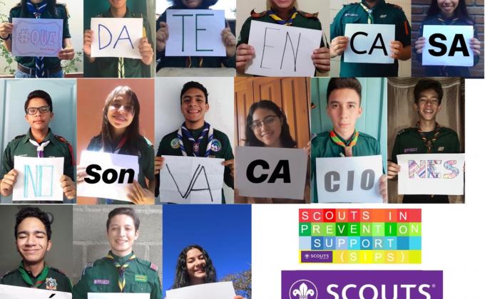 Scouts en casa