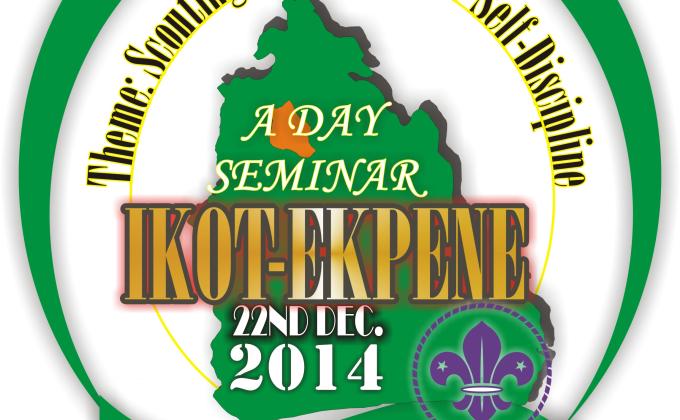 IKOT EKPENE DIVISION OF THE AKWA IBOM STATE SCOUT COUNCIL IN THE SCOUT ASSOCIATION OF NIGERIA HOLDS A DAY SEMINAR.