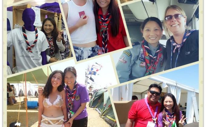 23rd World Scout Jamboree, Kirara-hama, Yamaguchi, Japan.