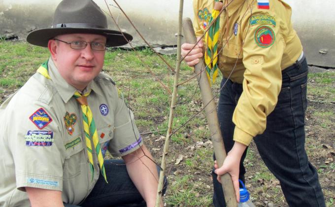 Scouts of Michurinsk for Green Planet