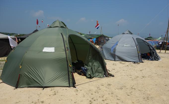 Do you know where these tents are from? 