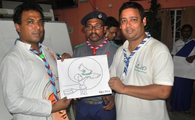Peace is possible with Better Education and Peace is possible with Cleanliness.