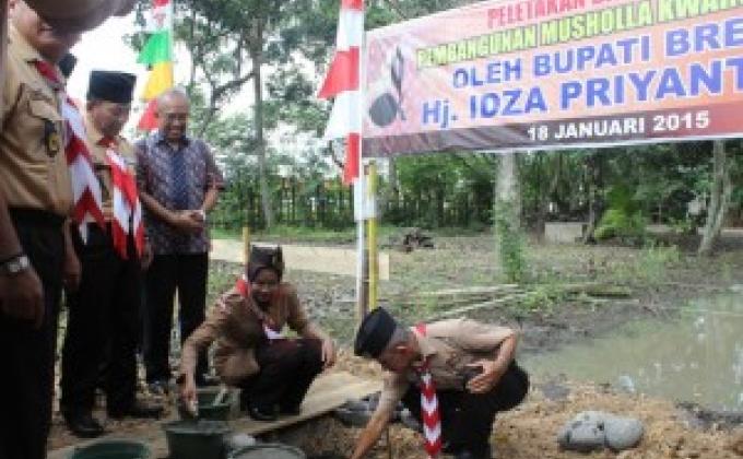Pramuka Brebes "gerakan 1000 perak menjadi musholla........"