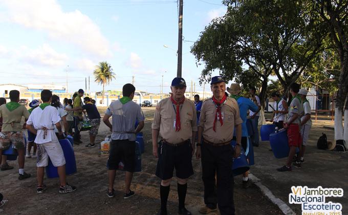 Escoteiros dos Estados Unidos, Chile e Portugal visitam o VI Jamboree brasileiro