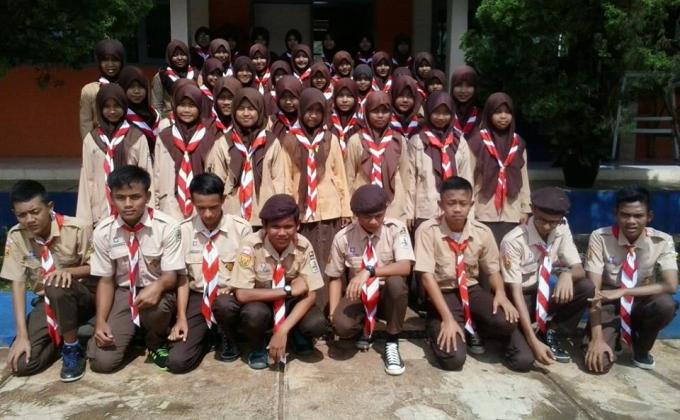 pramuka SMA Negeri 1 lebakwangi