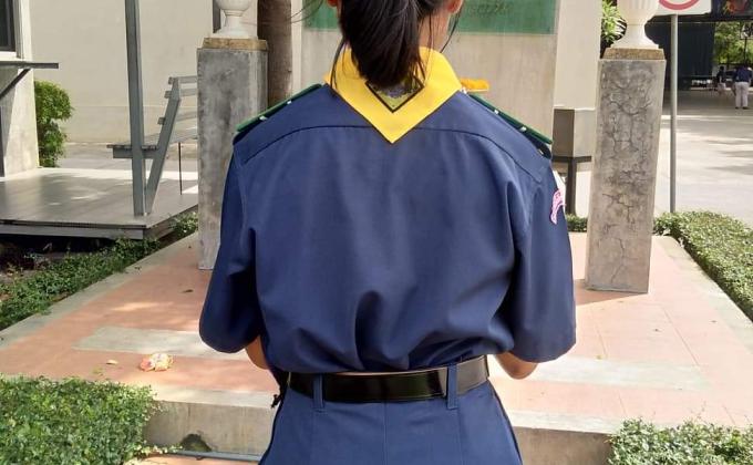 ไหว้พระที่วิทยาลัยอาชีวเทคโนโลยีเอเชีย