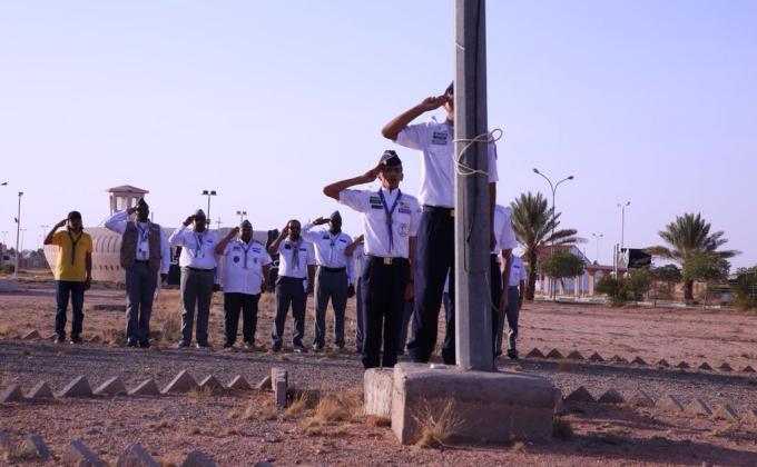 فلاته يفتتح الدراسة المتقدمة لقادة الوحدات الكشفية بالطائف