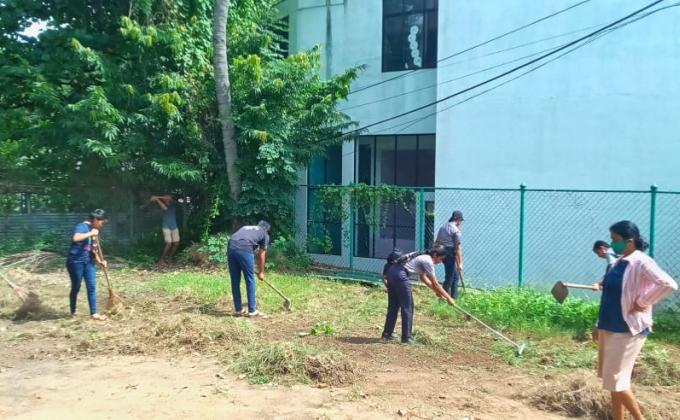 Clining the kurunegala district scout association h,q,