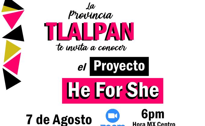 Proyecto HeForShe Provincia Tlalpan