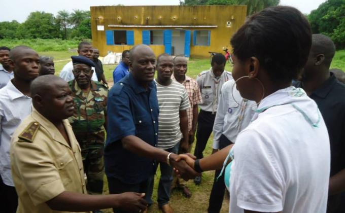 rojet de construction d'une digue-pont  en Casamance