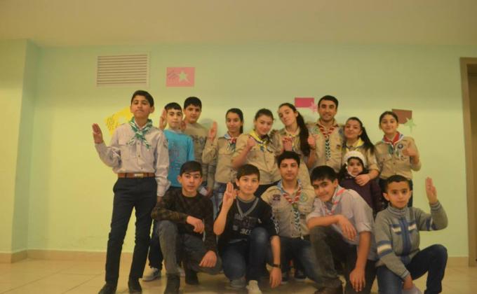 " Mubarizlar " Scout Group held the next meeting. 