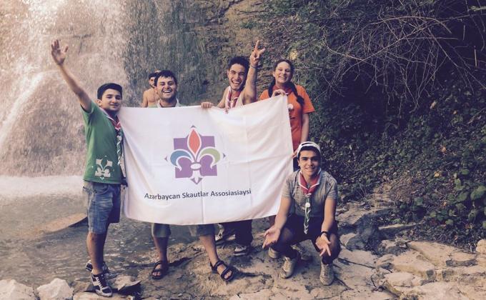 Scouts of Azerbaijan participated in  Galaxy camp of Georgia