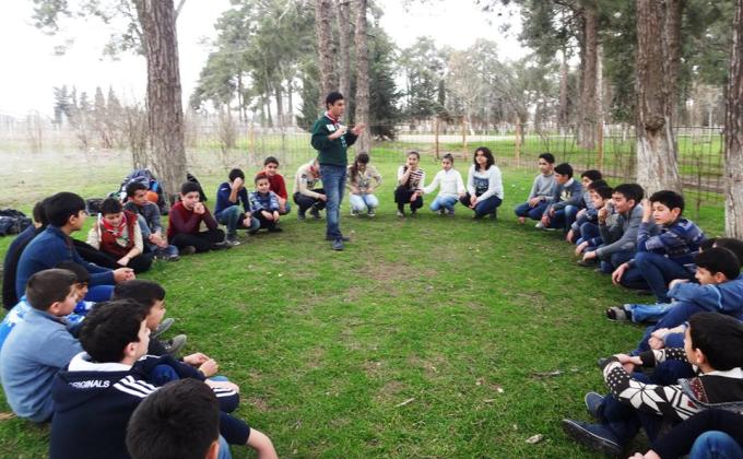 The next meeting of  "Muğan" Scout group  was held.