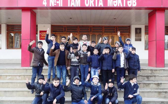 Second Scout meeting of  "Mubarizlar" Scout Group "Muğan"  was held .