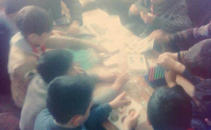Shaki ( Şəki ) scout group spent funny day with playing interesting games.