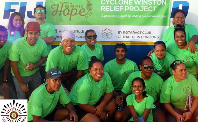 Rotaract Club of Nadi New Horizons Cyclone Winston Reconn Project (Bringing Renewed Hope)