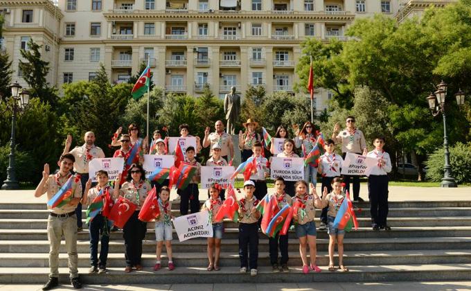 "Stop Terrorism, Support for Turkey"
