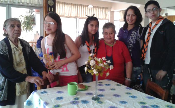 Un apoyo grato a los mayores