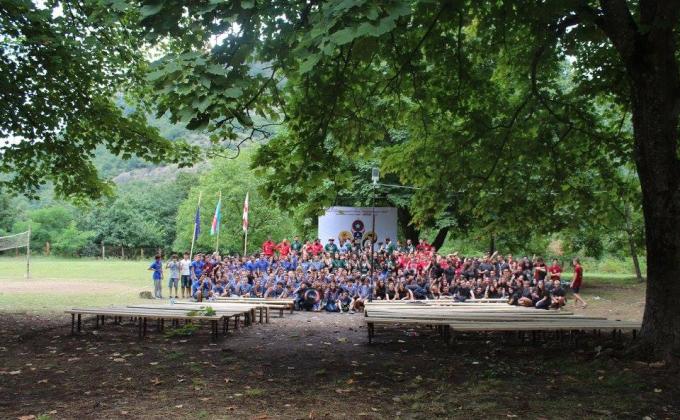 The National Scout Camp "Adventure 2016" in Georgia