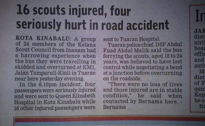 Inanam Rovers Scout Silaturahim Camping