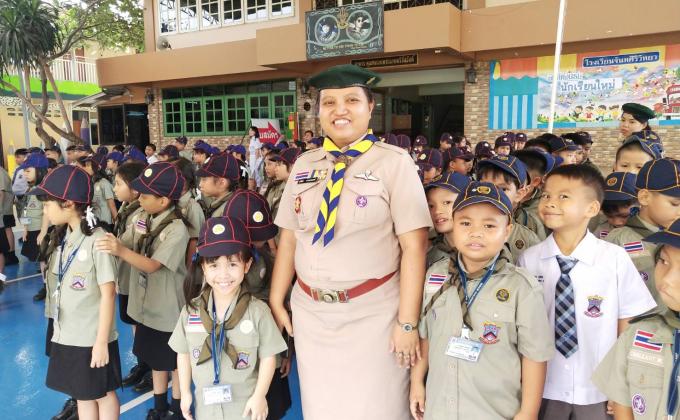 ฝึกระเบียบแถว