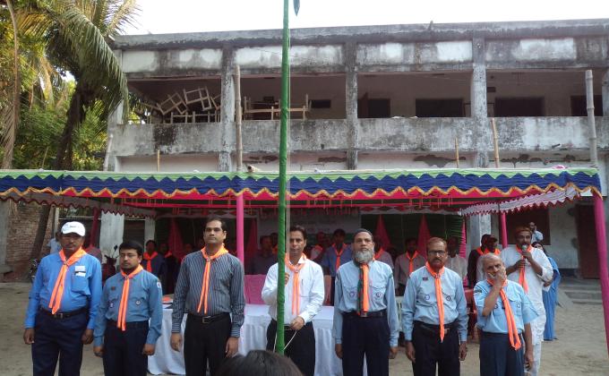 ঝিনাইদহ জেলায় কাব হলিডে উদযাপন 