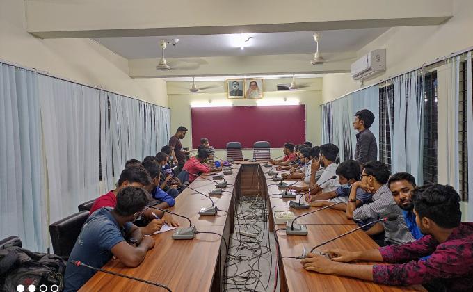 আসন্ন শারদীয় দূর্গাপূজা  উদযাপন উপলক্ষে  "রোভার স্কাউট সেচ্ছাসেবক দের"  ওরিয়েন্টশন অনুষ্ঠিত হয়।