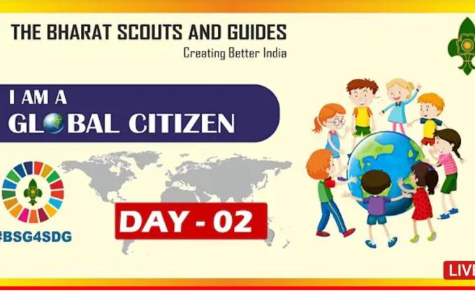 I am a Global CitizenDay-2 Date- 08/06/2021 I am a global citizen 2 Day of the webinar on Sustainable Development Goals (SDGs) Organised by THE BHARAT SCOUTS AND GUIDES. we learn about SDGs goals and play some quiz about sustainable development.