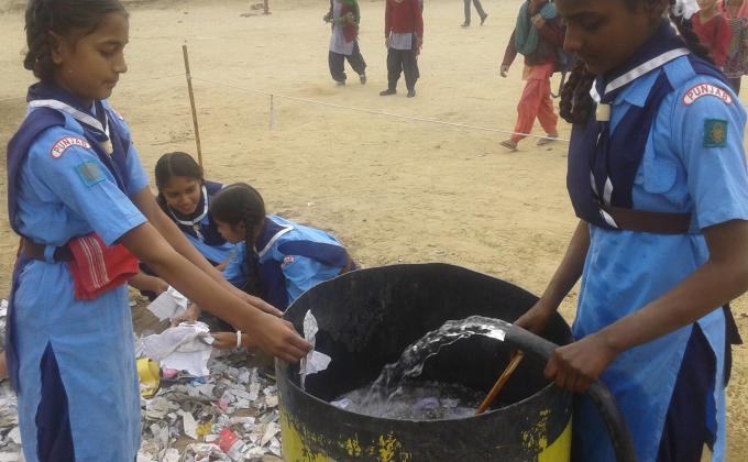 SWASCH BAHARAT ABHIYAN (RECYCLING)