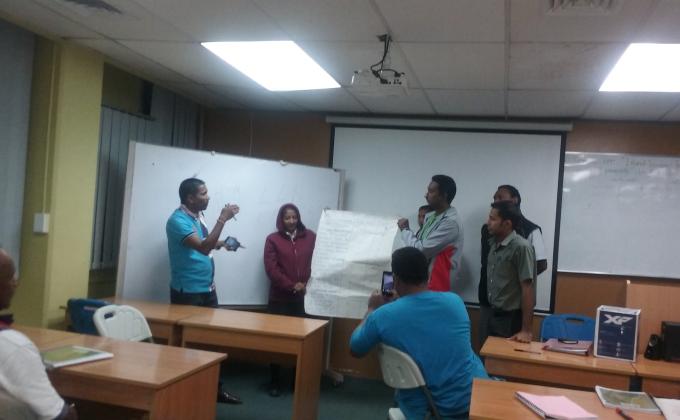 OCCUPATIONAL HEALTH & SAFETY GROUP PRESENTS TALKS ON PEACE. 