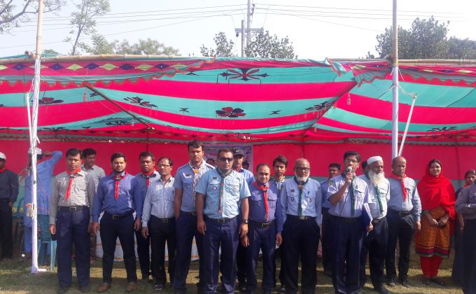 পলাশ উপজেলা কাব ক্যাম্পুরী - ২০১৭