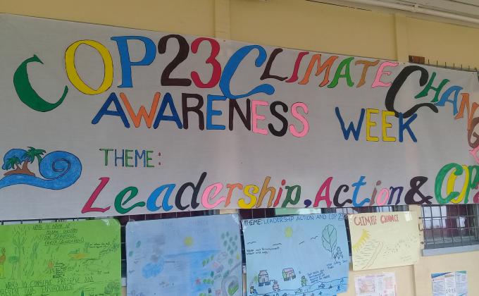 COP23 Climate Change Awareness - School Based